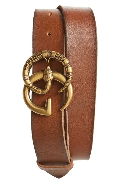 gucci men leather belt|gucci belts for men.